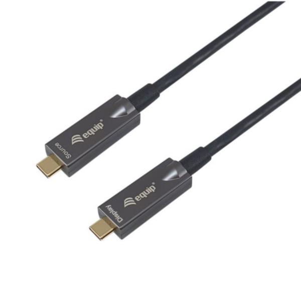EQUIP - Cavo Ottico Attivo USB-C a C, PD 60W, 8K/60Hz, 10Gbps, Video+Dati+PD - 10m 6