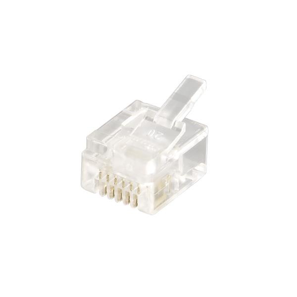 EQUIP EQUIP - CONNETTORE TELEFONICO, RJ12, 6P6C, Confez. 100pz