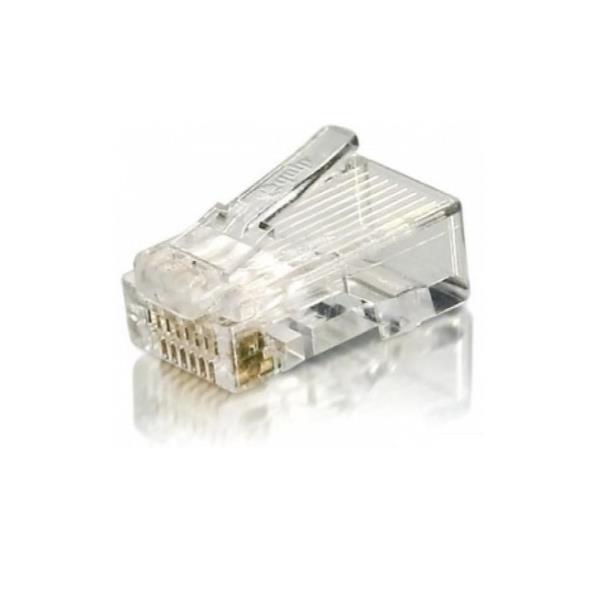 EQUIP - CONNETTORE RJ45 CAT.6 PREMIUM, NON SCHERMATO, Confez. 100pz 2