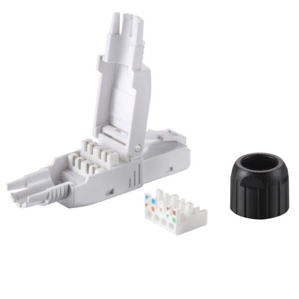 EQUIP - CONNETTORE RJ45 TOOL-FREE CAT.6a, confez. 5pz 2