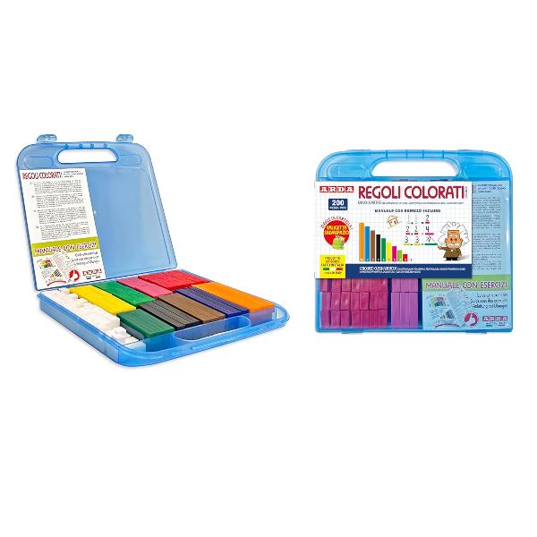 REGOLI IN PLASTICA VALIGETTA 200PZ 2