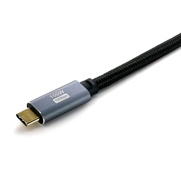 EQUIP - CAVO USB 3.2 GEN.2 Type-C M/M - 5A, PD 100W, 4K/60HZ, 10GBps -- Nero, 3.0m 2