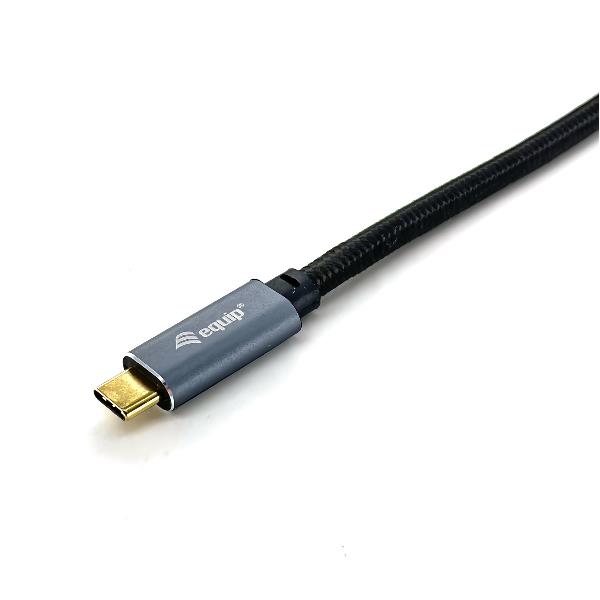 EQUIP - CAVO USB 3.2 GEN.2 Type-C M/M - 5A, PD 100W, 4K/60HZ, 10GBps -- Nero, 3.0m 5