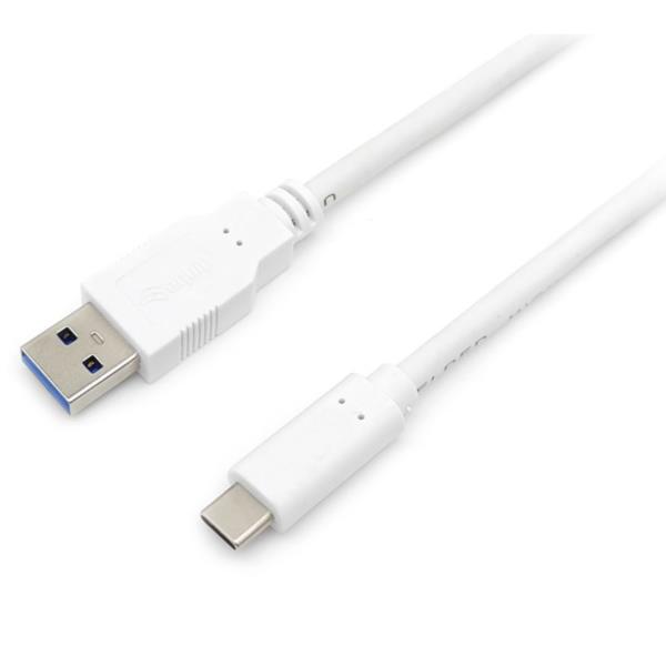 EQUIP - Cavo USB 3.2 Gen 1 da C a A, 5Gbps, Bianco - 0.5m 4