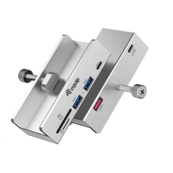 EQUIP - HUB USB a morsetto a 5 porte, 5 Gbps 6