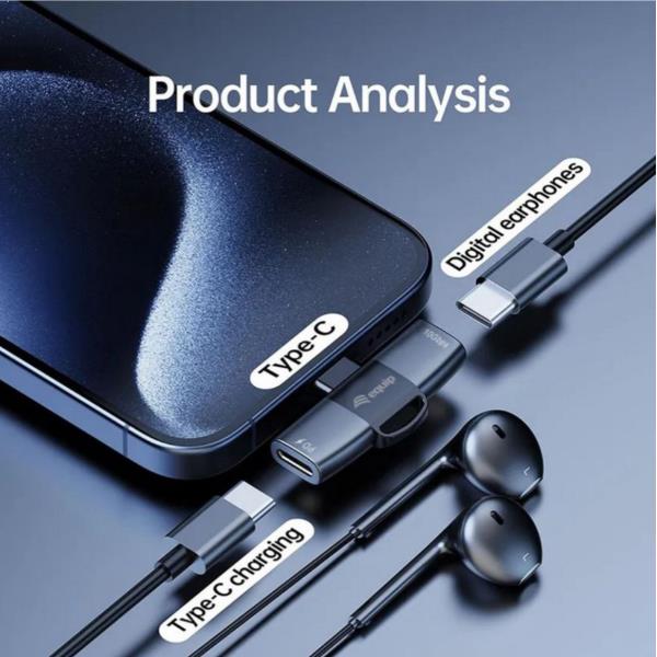 EQUIP - ADATTATORE OTG USB-C 2 in 1, PD 100W, 10Gbps 6