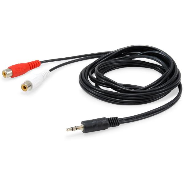 EQUIP - CAVO AUDIO STEREO da 3.5mm a 2x RCA M/F, 2.5mm 4