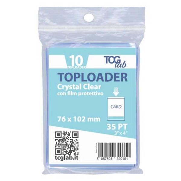 Toploader Crystal Clear con Film Protettivo 2