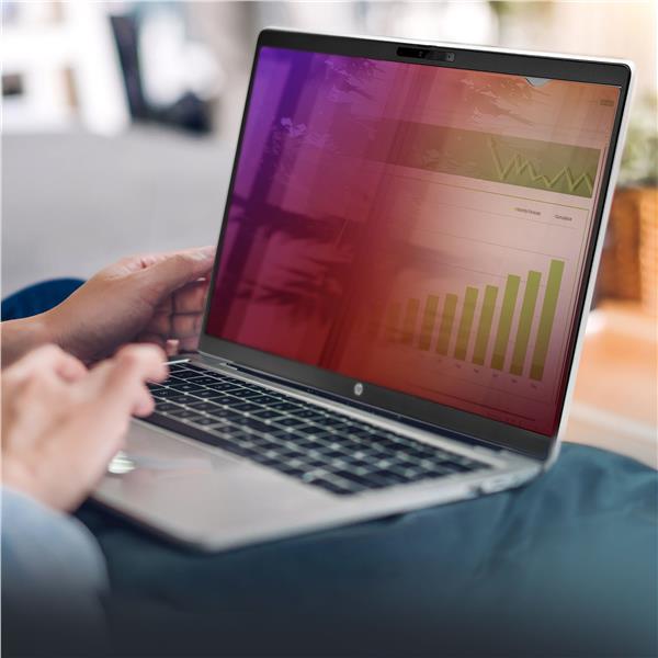 Filtro Privacy Oro per Monitor 15.6" 16:9, Schermo privacy reversibile, Privacy Screen Protector per PC, protezione/schermo rimovibile, +/- 30 gradi 8