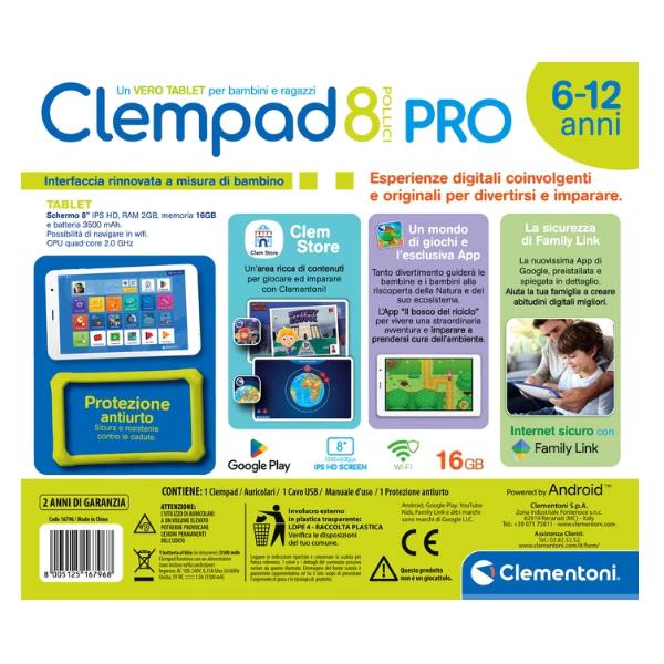 CLEMPAD 8" PRO 2