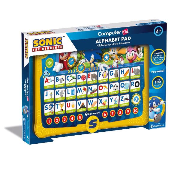 Clementoni SONIC ALPHABET PAD 4+