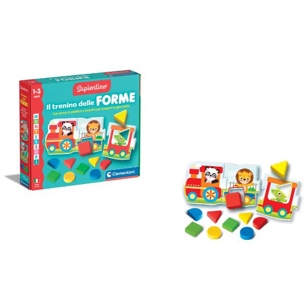 Clementoni MONTESSORI - TRENINO DELLE FORME