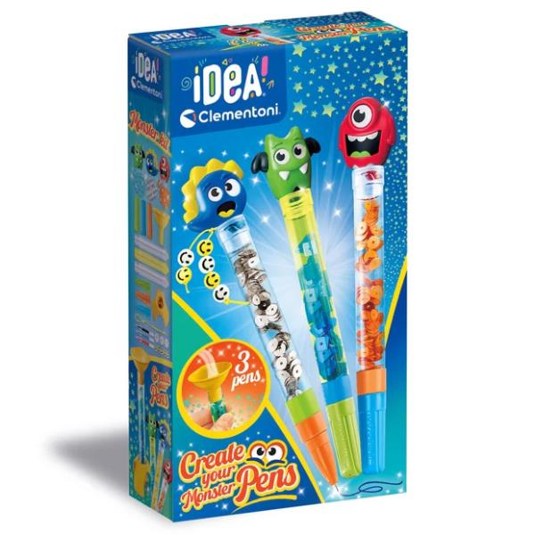 Clementoni CREATE YOUR PENS: MONSTER