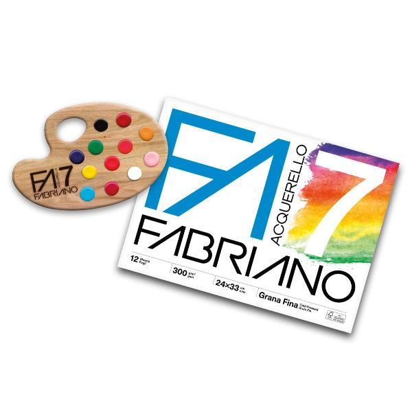 ALBUM DISEGNO FABRIANO ACQUERELLO 7 2