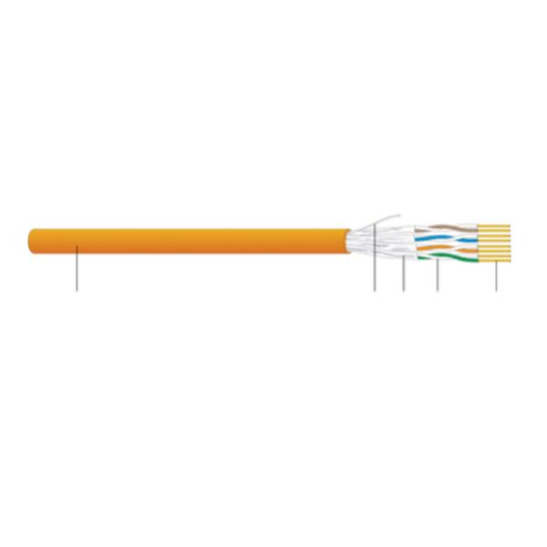 CAVO U/FTP CAT.6A CCA ARANCIO 500M 2