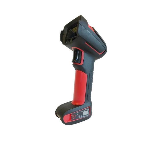 HONEYWELL 1991IXR-3-R B Scanner: Wireless. Ultra rugged/industrial. 1D, PDF417, 2D, XR (FlexRange™) focus, with vibration. Red scanner, smart battery (BAT-SCN05). Bluetooth Class 1.