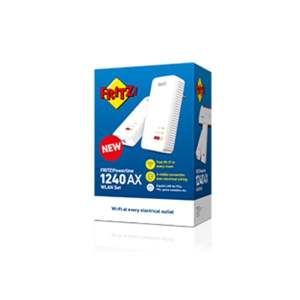 FRITZ!Powerline 1240 AX WLAN Set 3