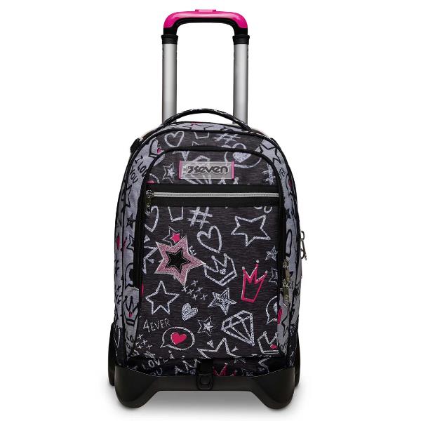 TROLLEY JACK SEVEN 2 RUOTE ZIPPER GLAMY 2