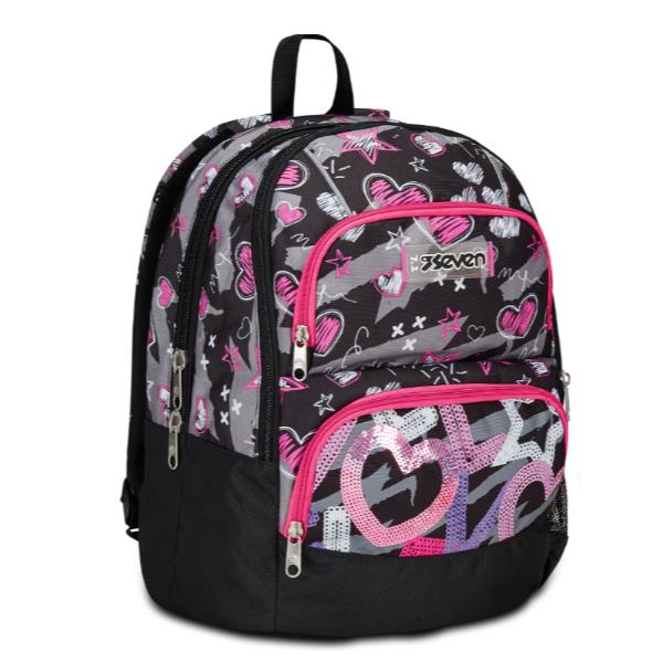 Seven ZAINO ADVANCED POCKETS-DRAFT HEART