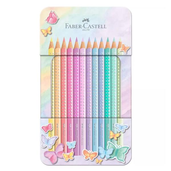 FABER CASTEL MATITE SPARKLE PASTEL