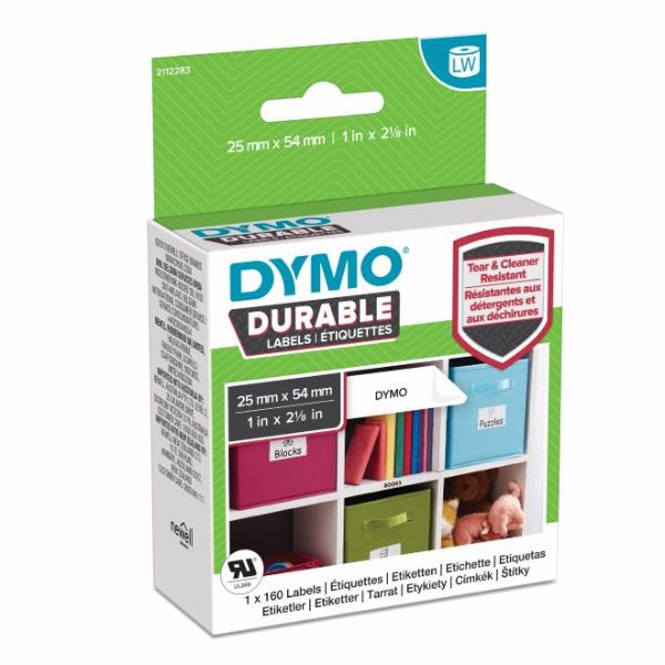 DYMO CF160ETICH LW DURABLE 25X54MM BIAN