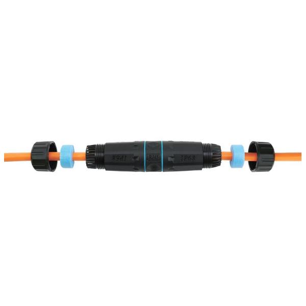 EQUIP - COUPLER INLINE CAT.6 RJ45 SCHERMATO IP68, da esterno 4
