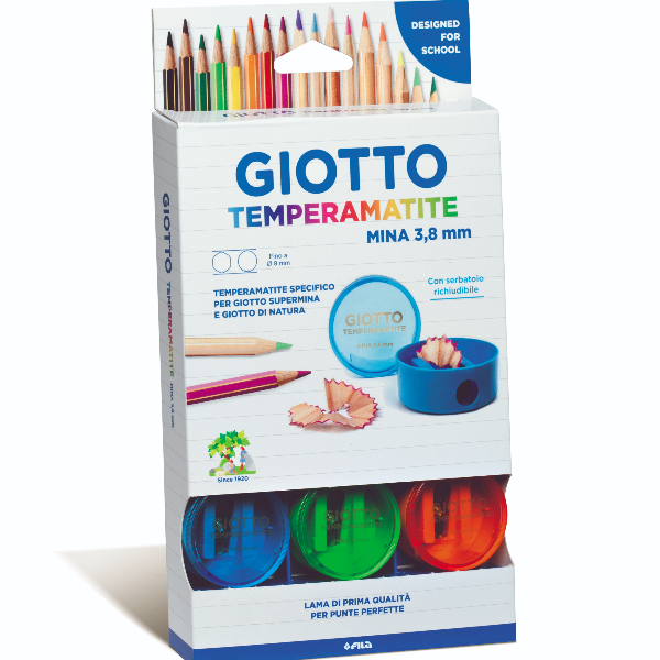 Espositore temperamatite mina 3,8mm 2