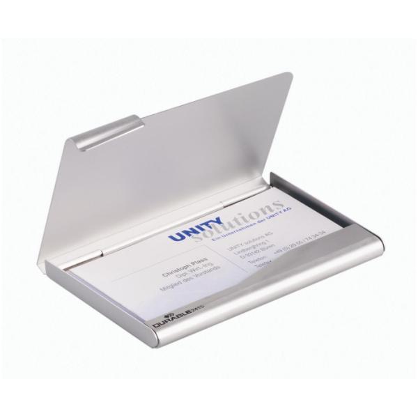 Porta biglietti da visita BUSINESS CARD BOX in alluminio 2