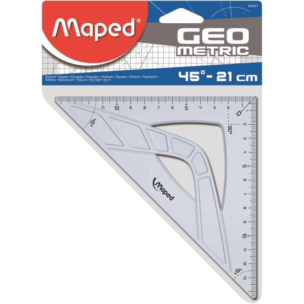 SQUADRA GEOMETRIC 21CM - 45° 2