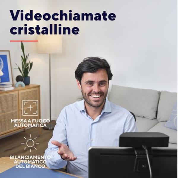 WEBCAM ULTRA HD 4K 3480X2160- FILTRO PRIVACY - TRUST TEZA - NERO 5