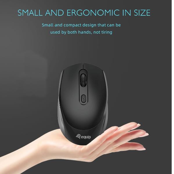 EQUIP - MOUSE WIRELESS 4-TASTI 6