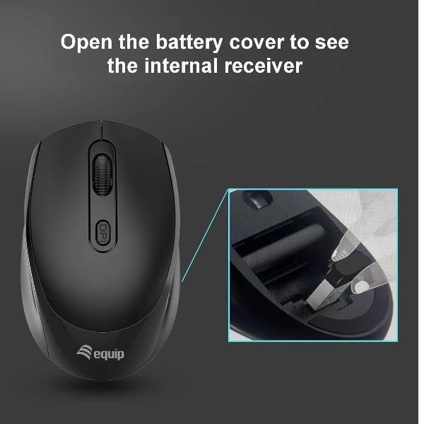 EQUIP - MOUSE WIRELESS 4-TASTI 9