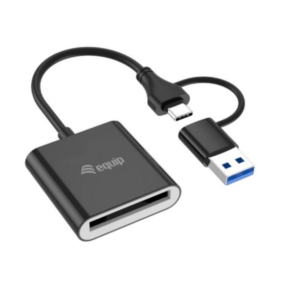EQUIP - LETTORE DI SCHEDE CFexpress Tipo B, (USB-C + A), 10Gbps 6