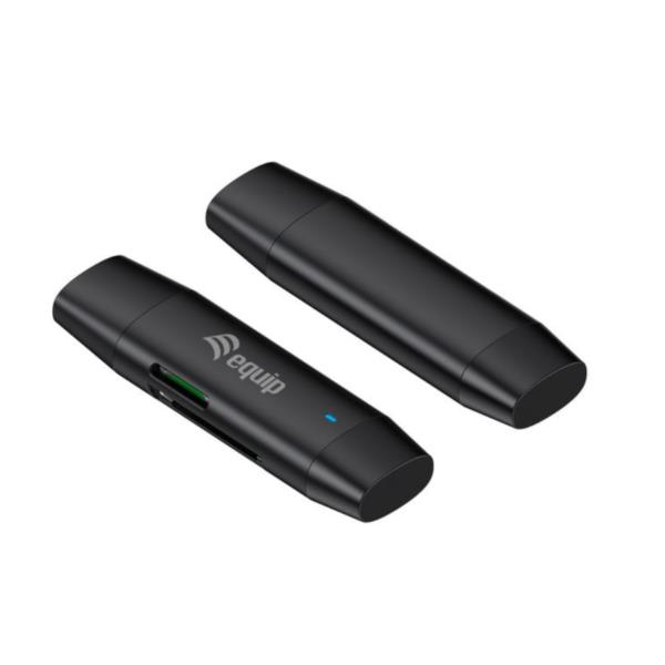 EQUIP - LETTORE DI SCHEDE USB 2 in 1, 5Gbps, SD, TF 2
