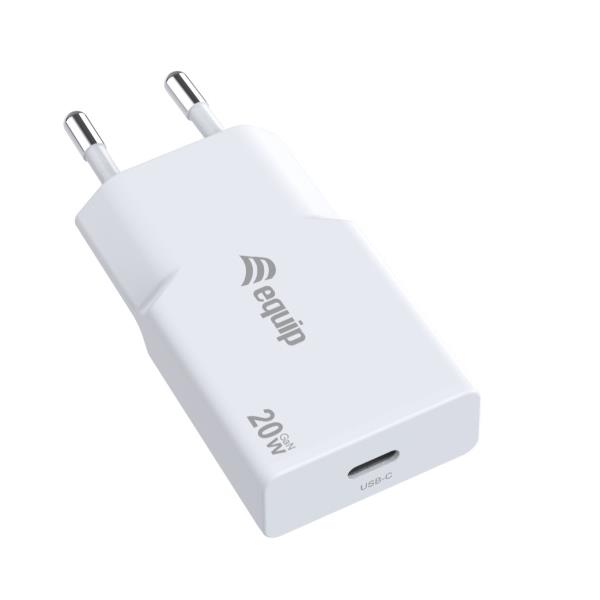 EQUIP EQUIP - Caricabatterie GaN PD sottile da 20W con 1x USB-C