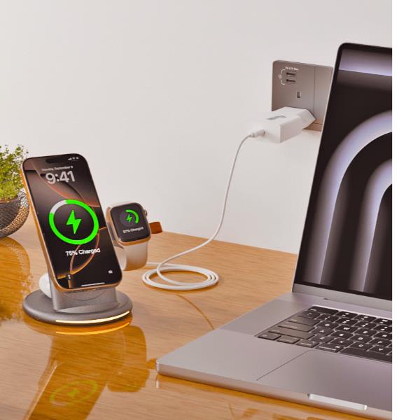 EQUIP - Caricabatterie GaN PD sottile da 20W con 1x USB-C 8