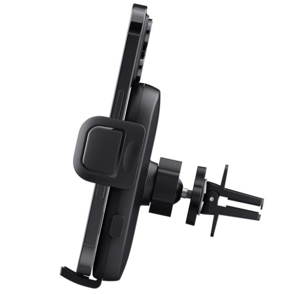 SUPPORTO/HOLDER PER TELEFONO CON MONTAGGIO ALLA VENTOLA DELL’ARIA - TRUST RUNO - NERO 6