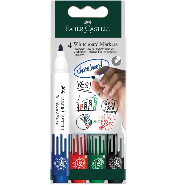 FABER CASTEL MARKER PER LAVAGNA - BLU
