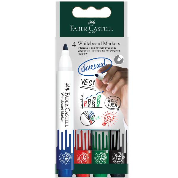 FABER CASTEL MARKER PER LAVAGNA - NERO