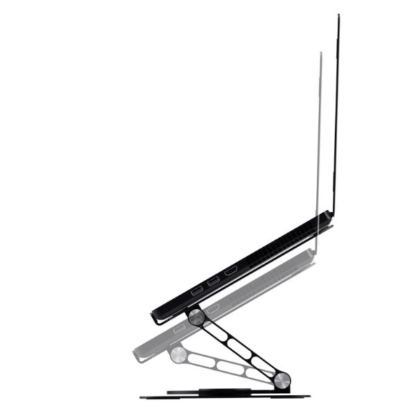 SUPPORTO/RIALZO PER LAPTOP IN METALLO - TRUST ZEFF - NERO 6
