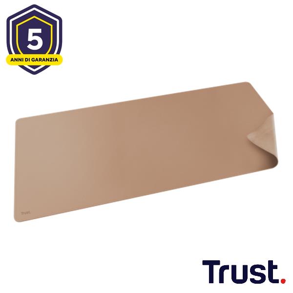 TRUST TAPPETINO/MOUSEPAD XXL PROTEGGI SCRIVANIA MISURA 900x430 - TRUST BENYA XXL - BEIGE