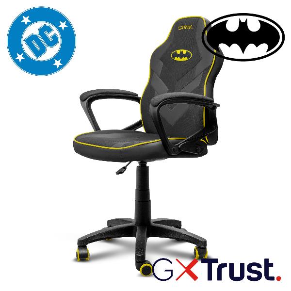 SEDIA GAMING PER RAGAZZI FINO 12 ANNI LICENZIATA (DC) BATMAN - TRUST GXT703SM REVVO KIDS CHAIR BATMAN - GRIGIA 3
