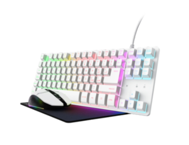 TRUST GXT794W 3 IN 1 GAMING BUNDLE WHT I