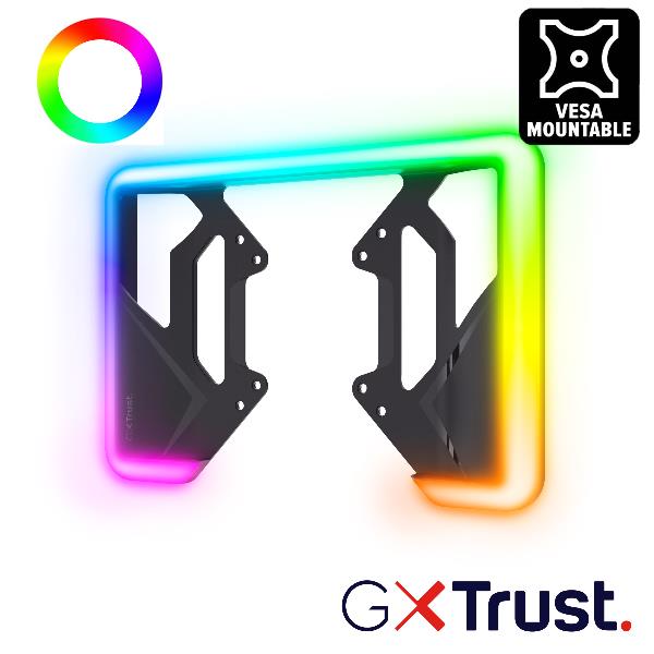TRUST LUCI LED RGB RETROILLUMINAZIONE PER MONITOR - TRUST GXT 907 VYBZ - RGB
