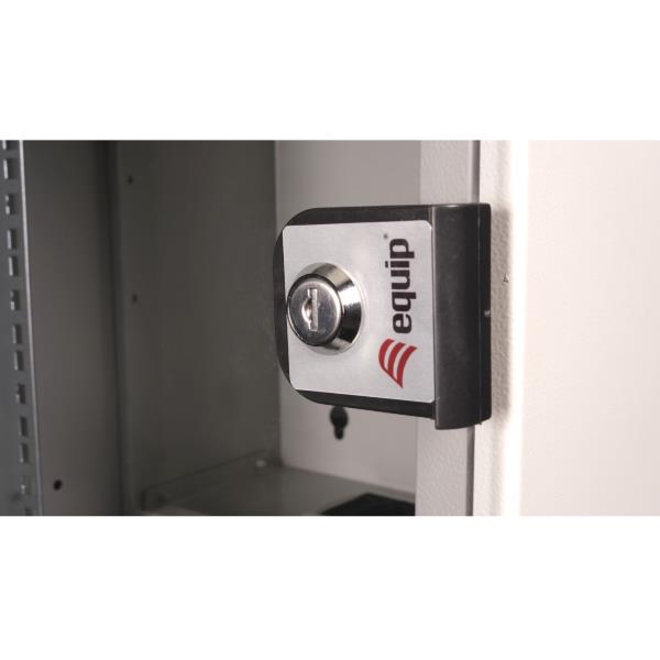 EQUIP EWM-06-3030-G - ARMADIO ECO MOUNT 10', 06U, 300x300mm, Grigio RAL7035 5