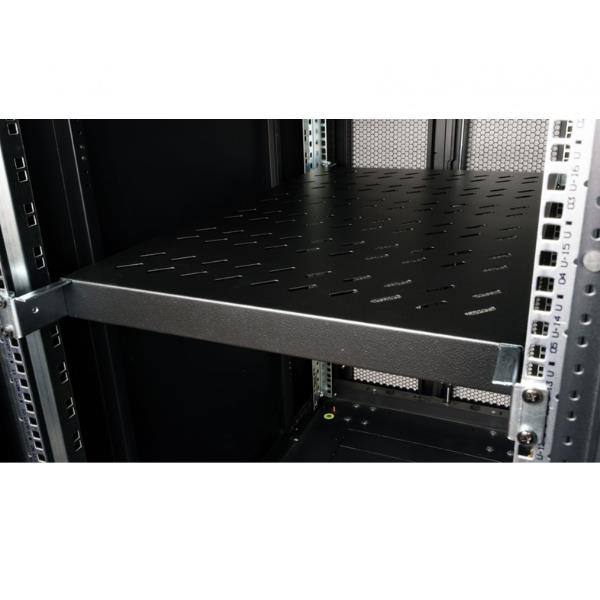 EQUIP - MENSOLA VARIABILE 19", 1U, 1000mm, Nero 6