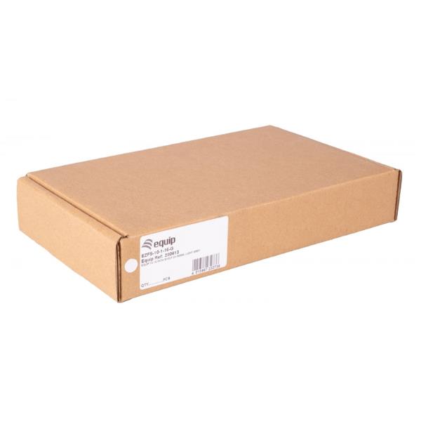 EQUIP - RIPIANO FISSO 10", 1U, 150mm, Grgio 2