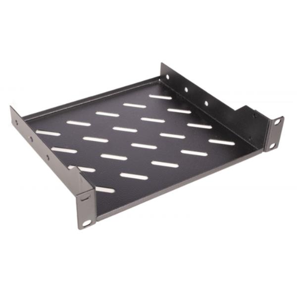 EQUIP - RIPIANO FISSO 10”, 1U, 200mm, Nero 3