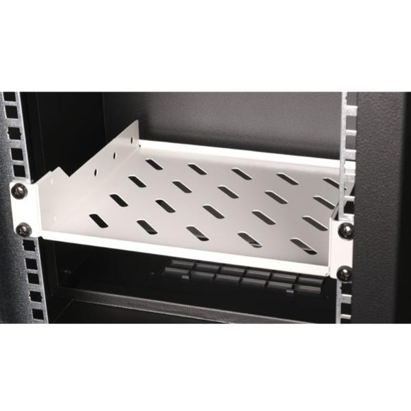 EQUIP - RIPIANO FISSO 10", 1U, 200mm, Grgio 5