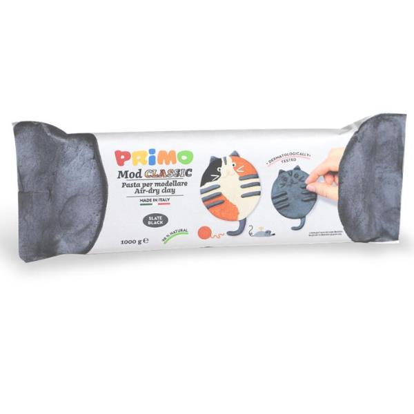 Primo PASTA PER MODELLARE 1000GR - NERO ARDESIA